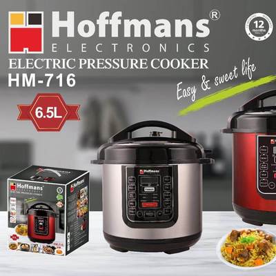 Hoffmans716ElectricPressureCooker6.5L4PCS/CTN