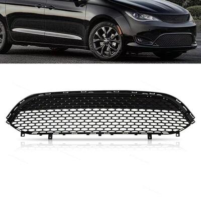 前杠保险杠网无孔适用于克莱斯勒Pacifica2017-2021款68243498AA