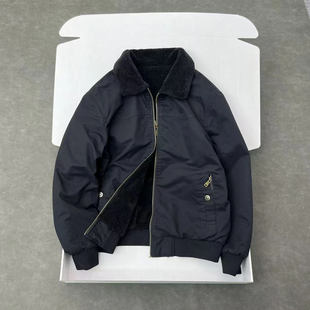 #陆海潮男甄选男装美单空军飞行服男两面穿加绒加厚保暖夹克外a43