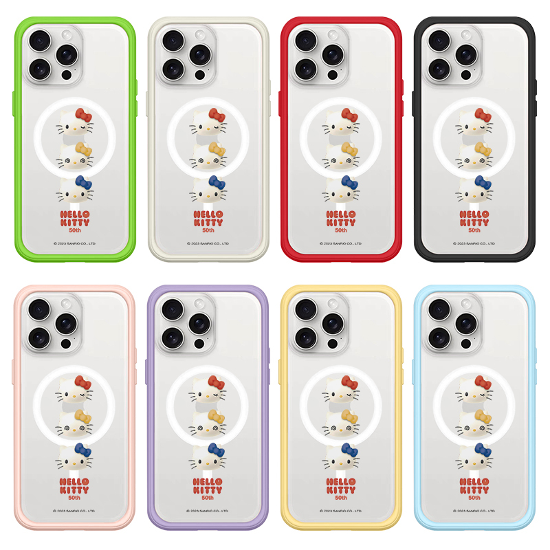 犀牛凯蒂猫适用16promax手机壳MagSafe可爱iPhone17promax磁吸15pro原创14PM卡通韩国ins风13网红新款保护套