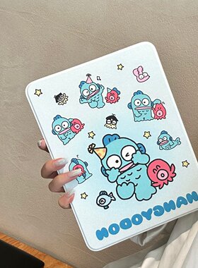 旋转ipad-蓝色小丑鱼适用iPad Pro 2021版(11英寸)平板电脑壳可爱卡通ipad mini6 iPad 2025版 第10代 (10.9