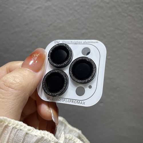 苹果14promax手机镜头膜闪粉