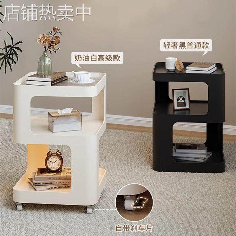 床头柜小型家用卧室创意床边柜现代简约收纳置物架子铁艺移动边几,住宅家具,角几/边几,淘宝优惠券,粉丝福利购,淘宝优惠卷