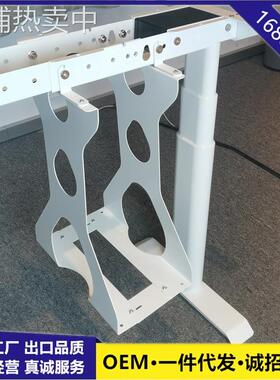 台式机箱架电脑主机架悬挂式金属挂架升降桌专用CPU主机托