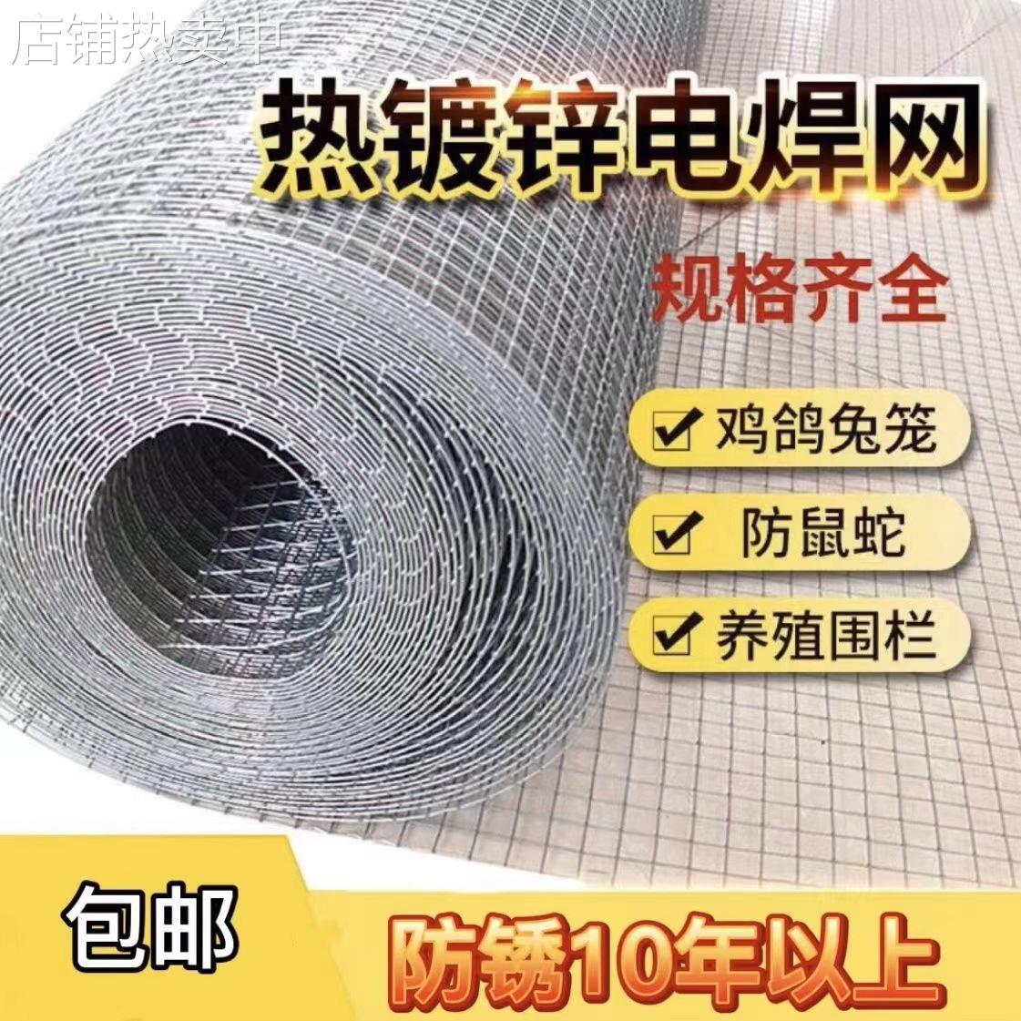 抹墙钢丝网墙面抹灰防裂围栏网热镀锌护栏网防锈铁栅栏户外不生锈