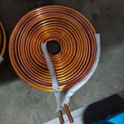厂家T2散热器用紫铜管T2紫铜盘管绝缘导电发热磁力线圈加工制定