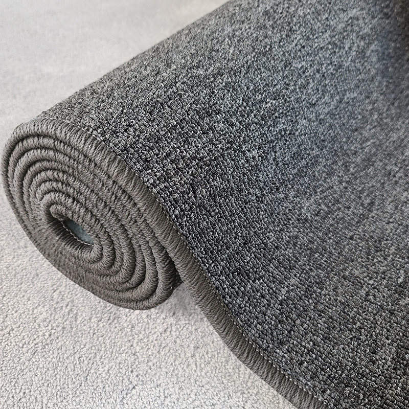 办公室地毯灰色大面积满铺台球厅卧室网红直播背景毯防火阻燃地