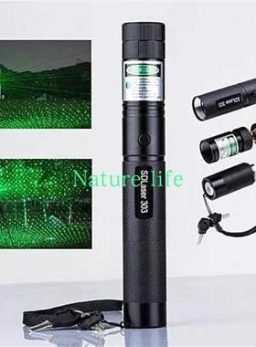 SD303 Green Laser Pointer Adjustable Burning Laser Pen 532nm