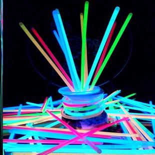 Bracelets Sticks Necklaces Fluorescent 荧光棒 100 Light Glow