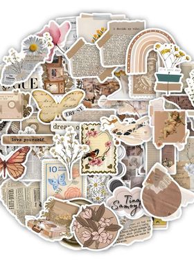 360pcs ins aesthetic vintage journaling stickers scrapbook