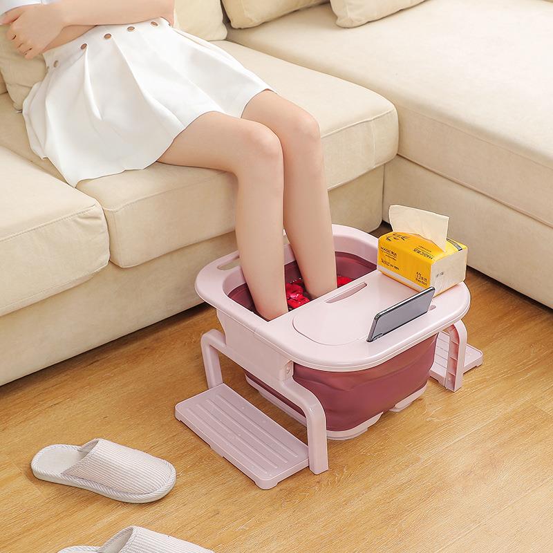 ZT 3150多功能折叠泡脚桶家用大号足浴桶加厚塑料洗脚桶足浴盆