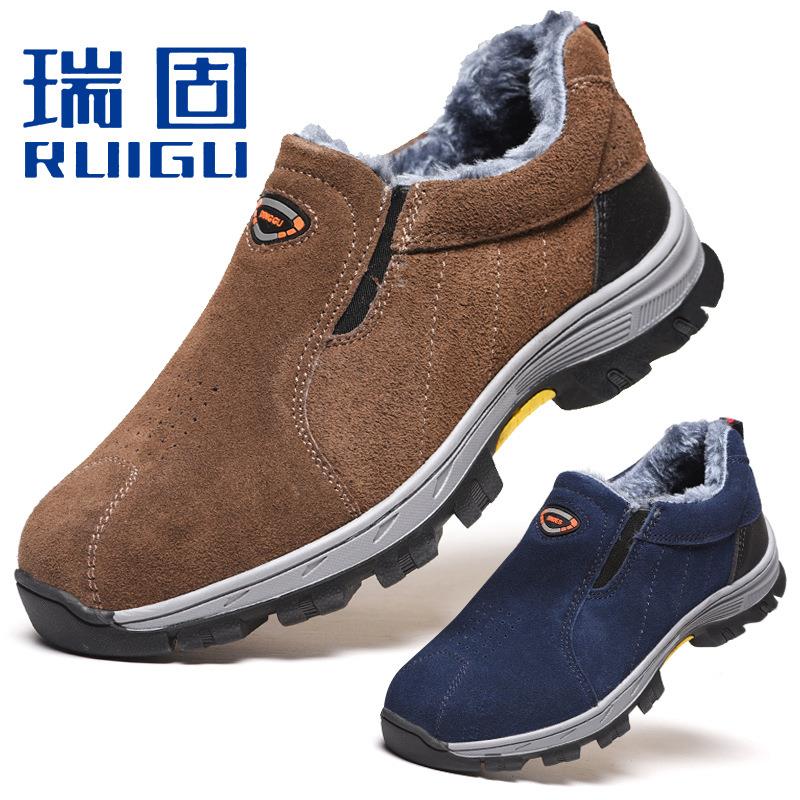 2018冬款棉鞋款 劳保棉鞋 安全防护鞋 防砸防刺穿防静电鞋