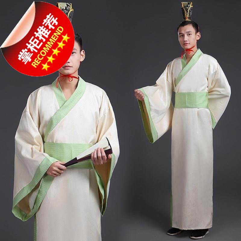 黑红明代传统长款大袖民族风服饰宽0松王爷中年人春秋战国汉服男