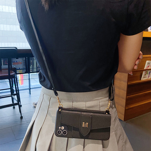 简约款 t1x超火u3x挂绳z1i软边z3x简约 s12斜挎s10e百搭s9奢侈s7e活力版 适用vivos17e手机壳s16pro卡包s15e新款