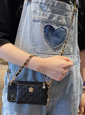 适用华为nova14pro手机壳13/10Pro插卡12SE/9手提拎包8se日韩7i潮款6se仿皮5ipro镜头全包4e防摔3i钱包2plu女