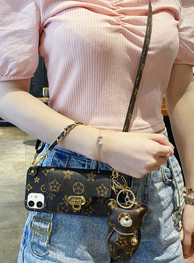 适用于oppo Findx5手机壳x3Pro可背零钱包findX全包防摔男女FINDX2手提链条PDEM10斜挎挂绳PDEM30一体插卡