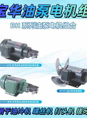 宝华润滑油泵电机组摆线泵ROP-MA三角泵齿轮油泵380V油冷机专用