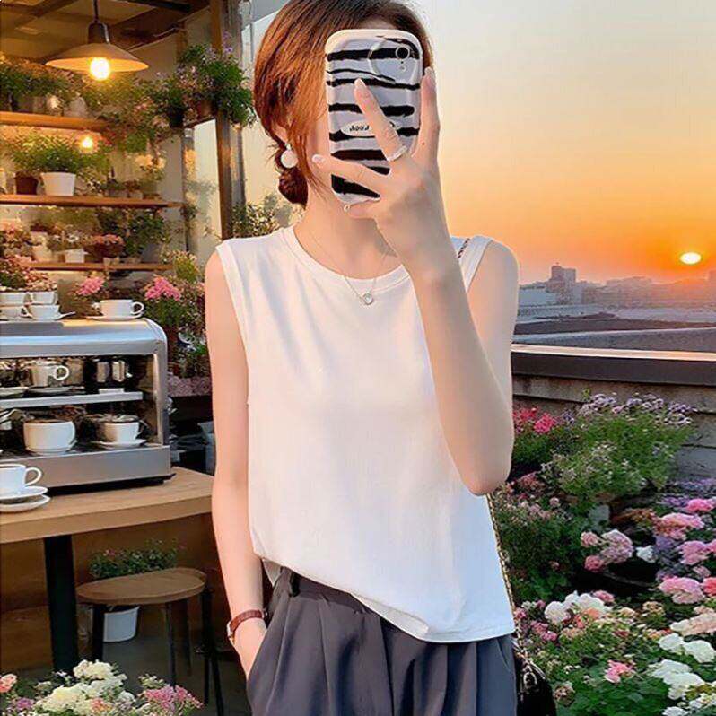 #名佳怡女装2026新款满天星背心夏季女洋气减龄吊带无袖坎肩上a4
