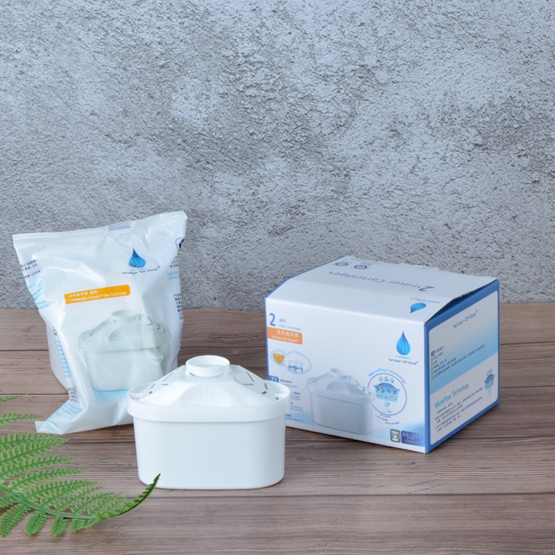 过滤水壶滤芯2只装通用九阳b02a净水器滤芯碧蓝德家用净水壶滤芯.