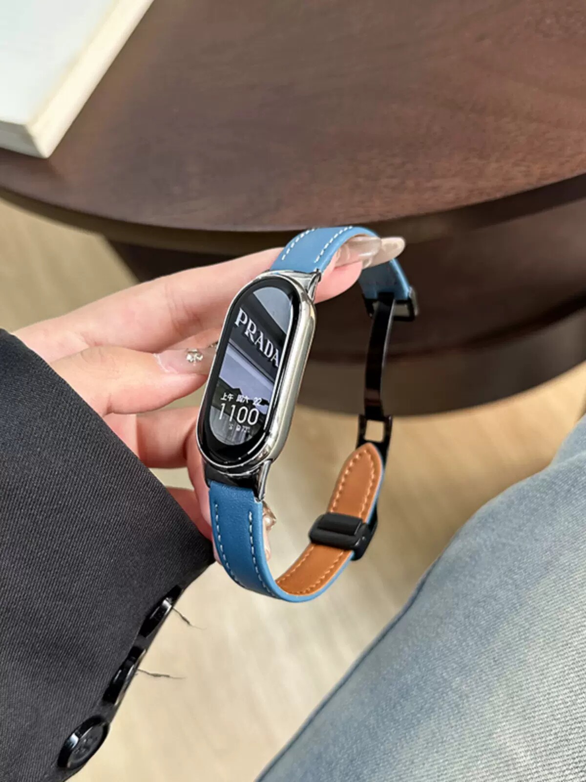 小米手环8表带卡扣磁吸扣皮带小米手环7/8腕带6nfc版5/4/3腕带生小米智能运动手环四五六七八代创意替换带潮