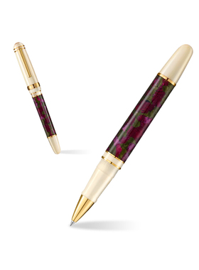 Laban/劳彭TR-325自然系列赛璐珞宝珠笔签名0.5滚珠笔练字送礼