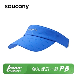 户外专业马拉松遮阳帽 Saucony索康尼跑步运动空顶帽透气夏季 新品