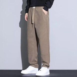 点击率冬季精品男装店男裤潮流时尚休闲裤男士宽松弹力直筒长a94