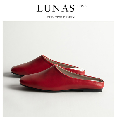 LUNA'S L.高级.新婚拖鞋结婚喜庆红色情侣晨袍一对春夏季 | 昭仪