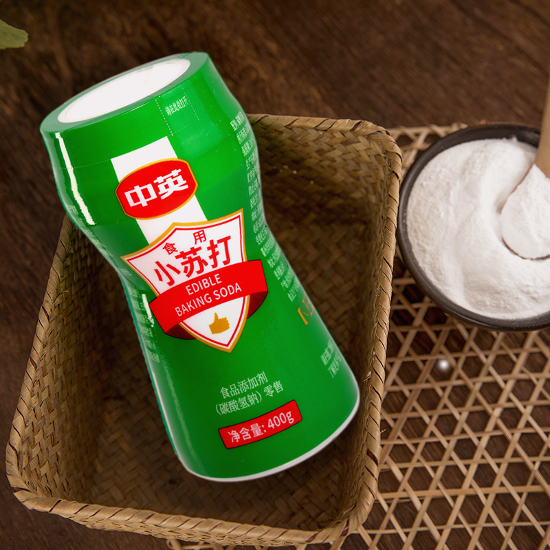 中英 食用小苏打 家用厨房烘焙原料小苏打粉清洁去污水果衣服牙齿