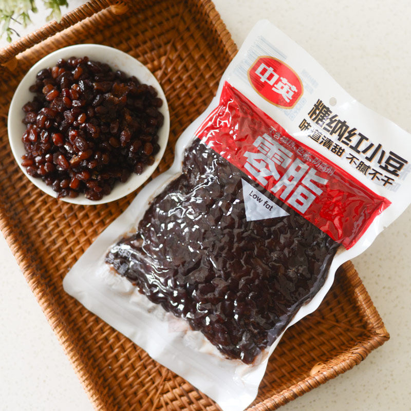 中英红豆糖纳红小豆蜜豆即食 商用粽子烘焙馅料奶茶店专用家用,粮油调味/速食/干货/烘焙,其他烘焙半成品,淘宝优惠券,粉丝福利购,淘宝优惠卷