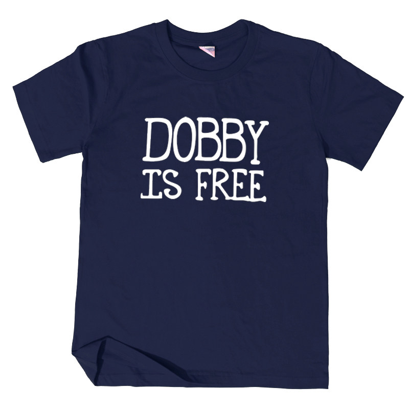dobby is free短袖t恤 哈利波特衣服联名多比毕业班服男女衣服夏