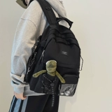 Ранец, универсальный вместительный и большой рюкзак, сумка через плечо, подходит для студента, в корейском стиле