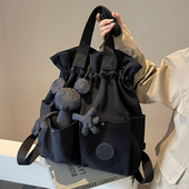 轻便时尚 双肩包女手提旅行背包2026新款 大容量通勤百搭小众高级包