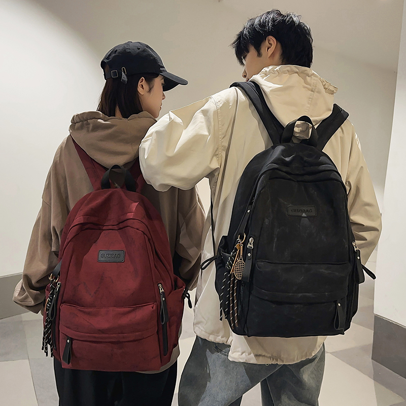 减负双肩背包书包男女通用大容量