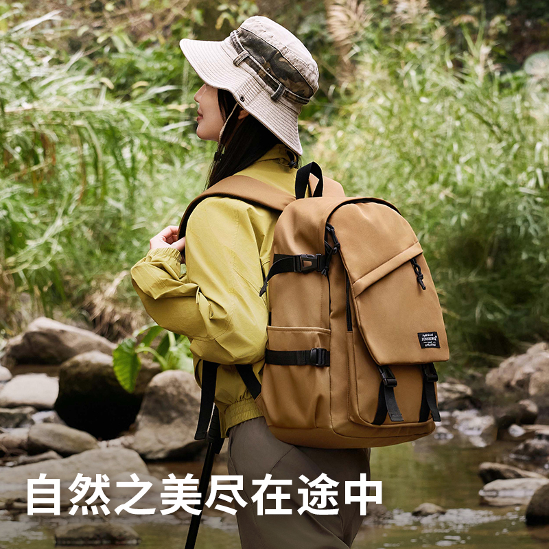 双肩包女旅行登山包大学生轻便