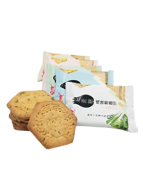 奇客无蔗糖饼干2kg蔬菜小包装