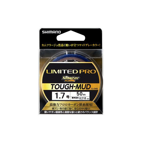 SHIMANO禧玛诺LIMITED PRO MASTER FLUORO TOUGH-MUD CL-I34Q鱼线