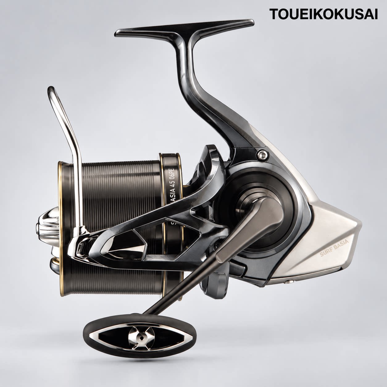 达亿瓦(Daiwa) 21 SURF BASIA 45滩投轮/远投轮 鱼线轮卸力纺车轮