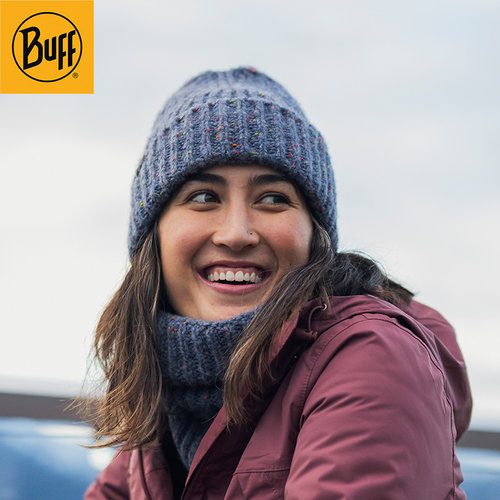 Buff户外滑雪保暖针织帽围脖