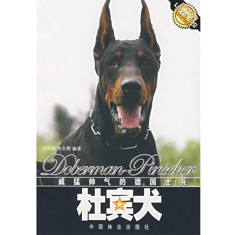 【正版书】 威猛帅气的德国士兵:杜宾犬 汪伟明,李文辉 编著 中国林业出版社