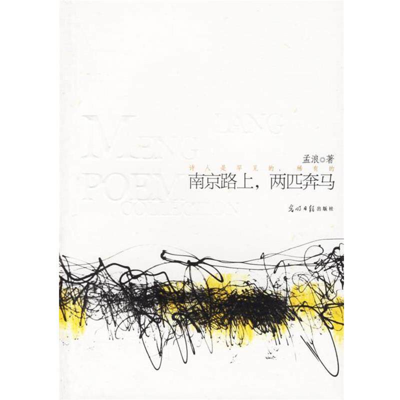 【正版书】 南京路上，两匹奔马 孟浪 著 光明日报出版社