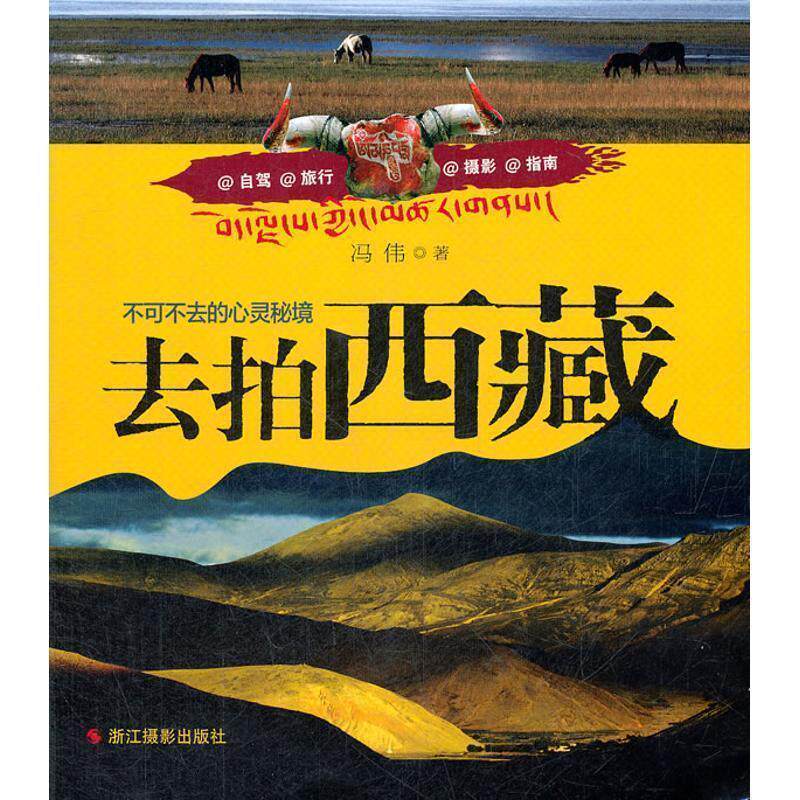 【正版书】 去拍西藏 冯伟著 浙江摄影出版社