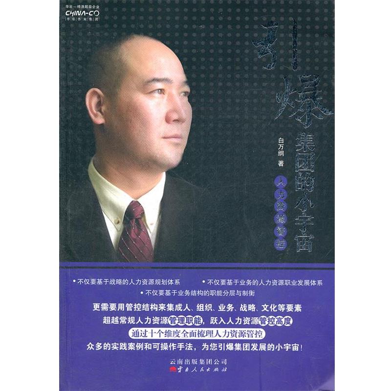 【正版书】 引爆集团的小宇宙 : 人力资源管控 白万纲 著 云南人民出版社