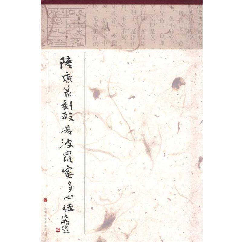 【正版书】 陆康篆刻般若波罗蜜多心经 陆康 篆刻 上海画报出版社