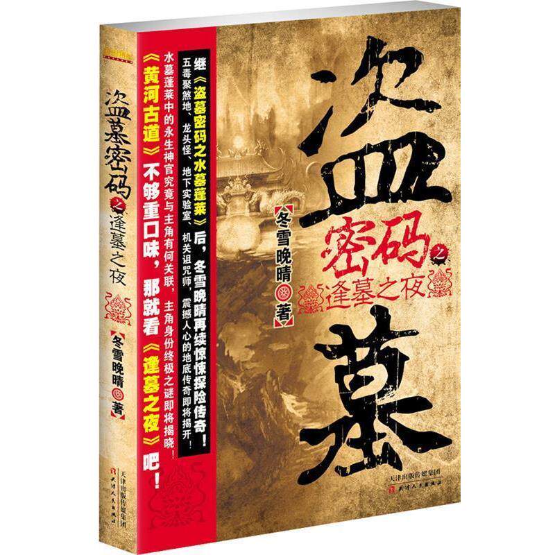 【正版书】 盗墓密码之逢墓之夜 冬雪晚晴 著 天津人民出版社