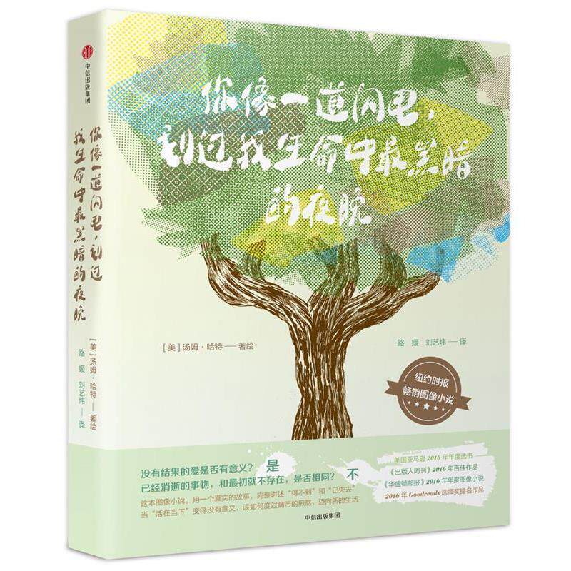 【正版书】 你像一道闪电，划过我生命中黑暗的夜晚 [美]汤姆·哈特(Tom Hart) 中信出版社