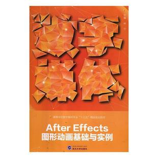 After Effects图形动画基础与实例 林宁 武汉大学出版 书 编 社 正版