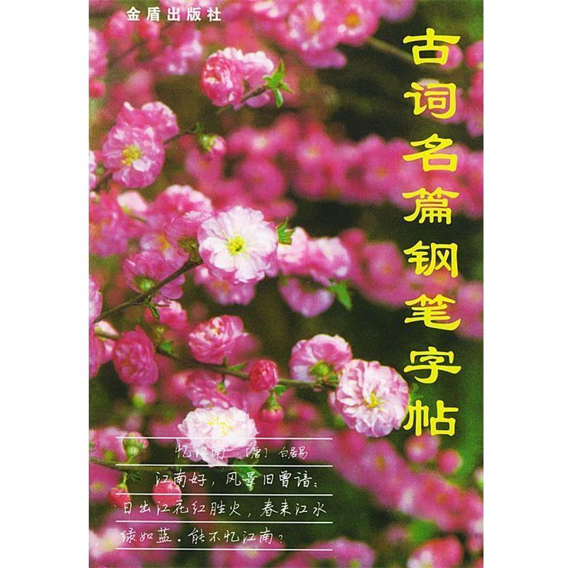【正版书】 古词名篇钢笔字帖 司马彦书 书写,余友信 选编 总后金盾出版社