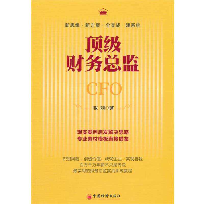 【正版书】 财务总监 张羽 中国经济出版社