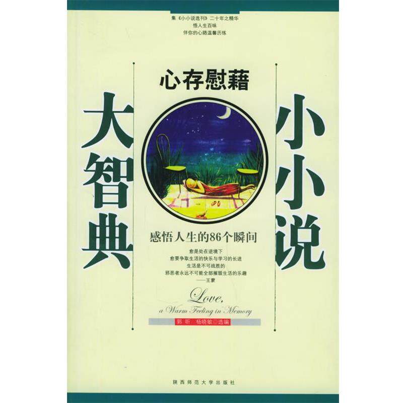 【正版书】 小小说·大智典:心存慰藉 郭昕,杨晓敏 选编 陕西师范大学出版社